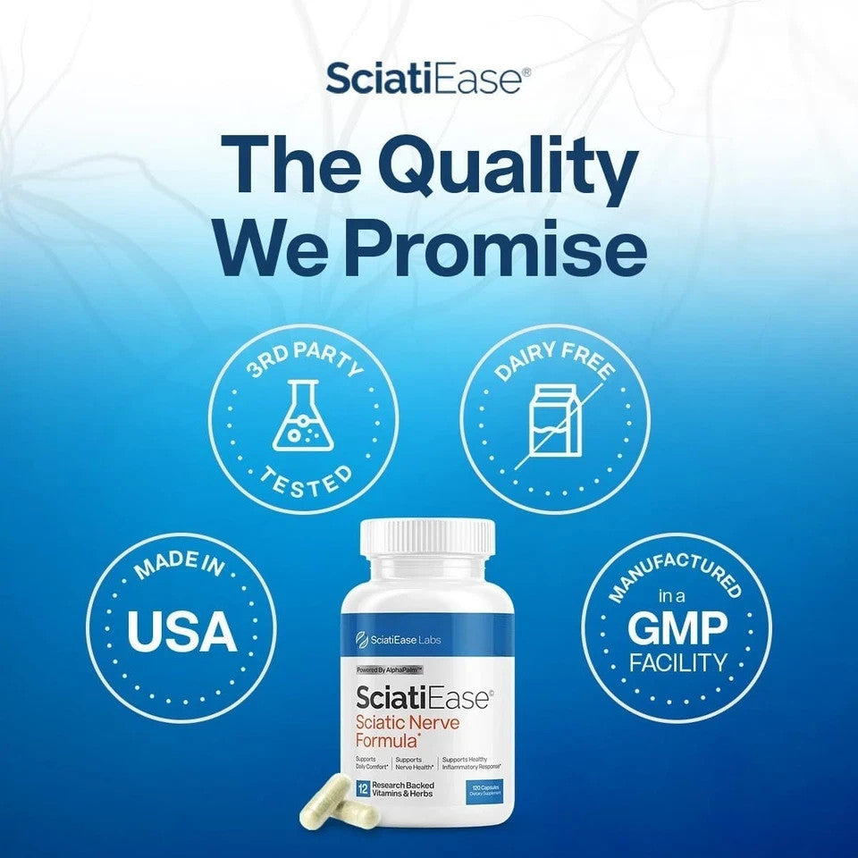 Alpha Sciatiease Sciatic Nerve Health Support Supplement