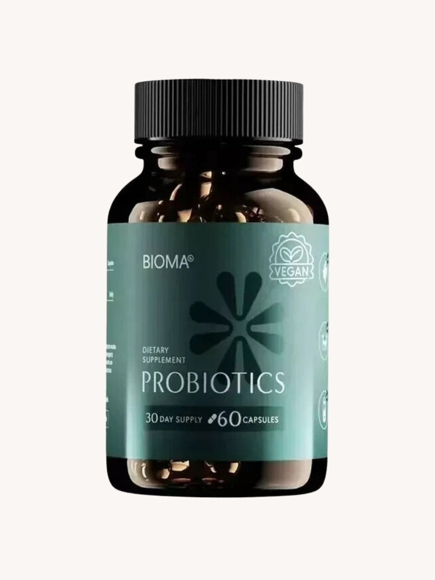 Bioma Probiotics for Digestive Health.