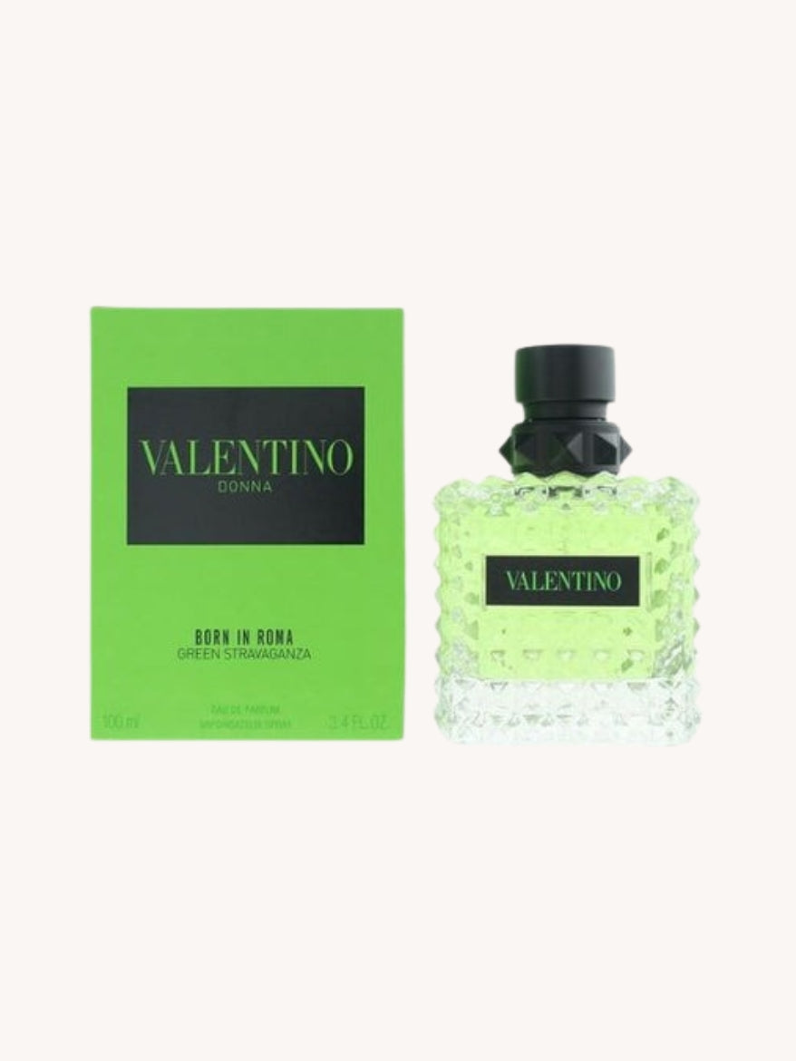 Valentino Donna Born in Roma Green Stravaganza