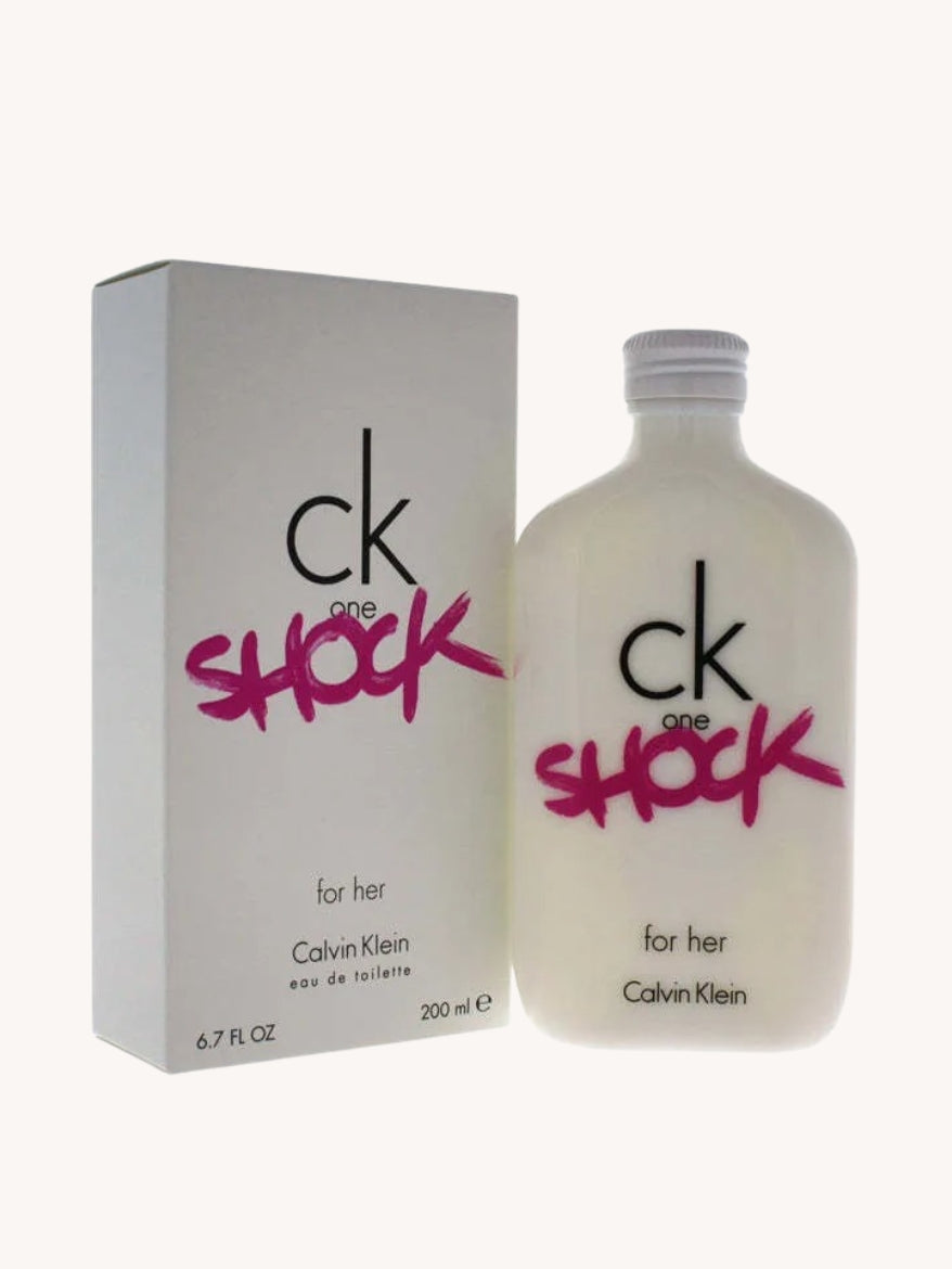 Ck One Shock Perfume Eau De Toilette - 6.7 oz / 200 ml