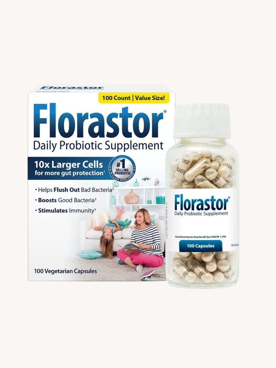 Florastor Probiotic 250mg Daily Probiotic Dietary Supplement