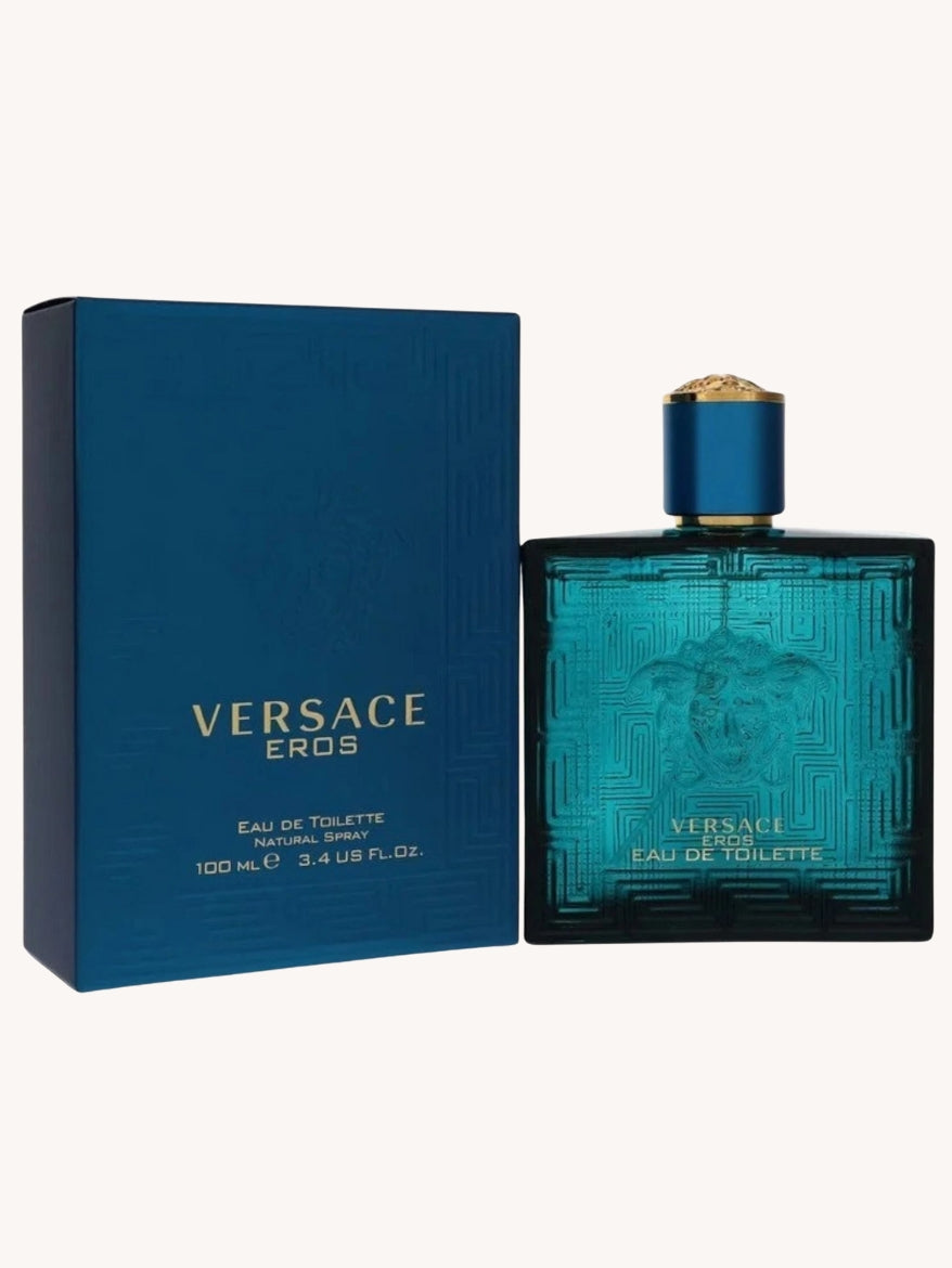 Versace EROS Eau De Toilette Spray 3.4oz (100 ml)