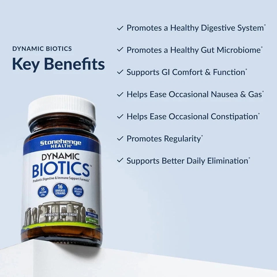 Dynamic BIOTICS Stonehenge Probiotic Immune IBS