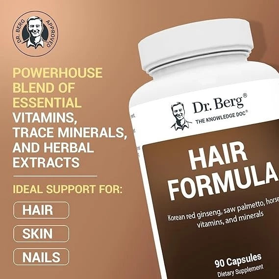 Hair Formula - Hair, Skin, and Nails Vitamins, 90 Capsules