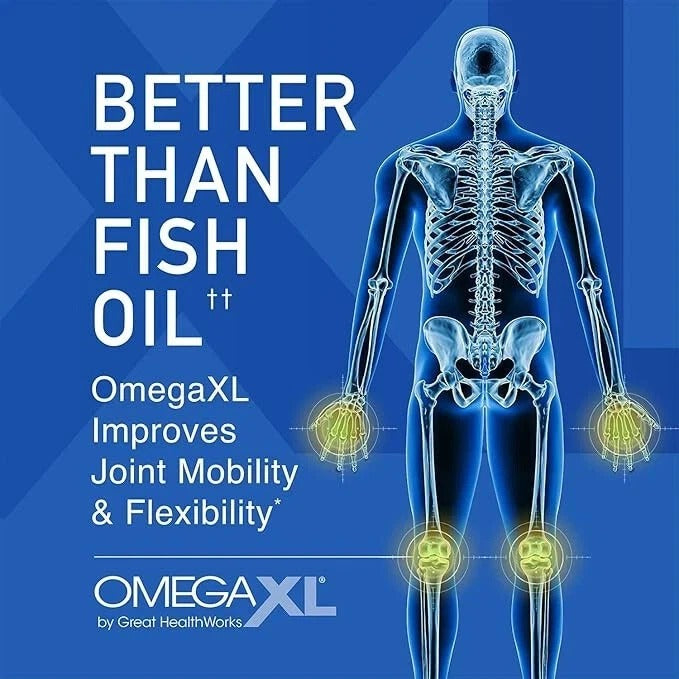 OmegaXL 300 Count, Soft Gels - Joint Health Supplement