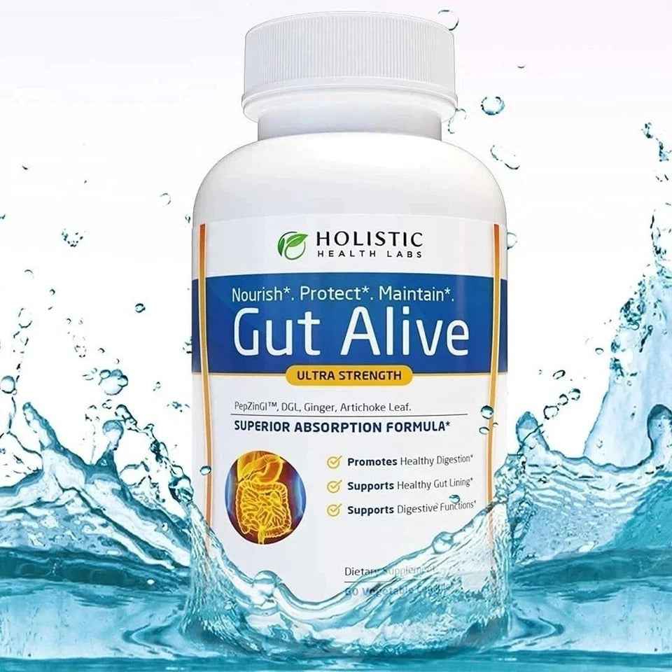 Gut Alive For Restoring Gut Lining - 60 Count