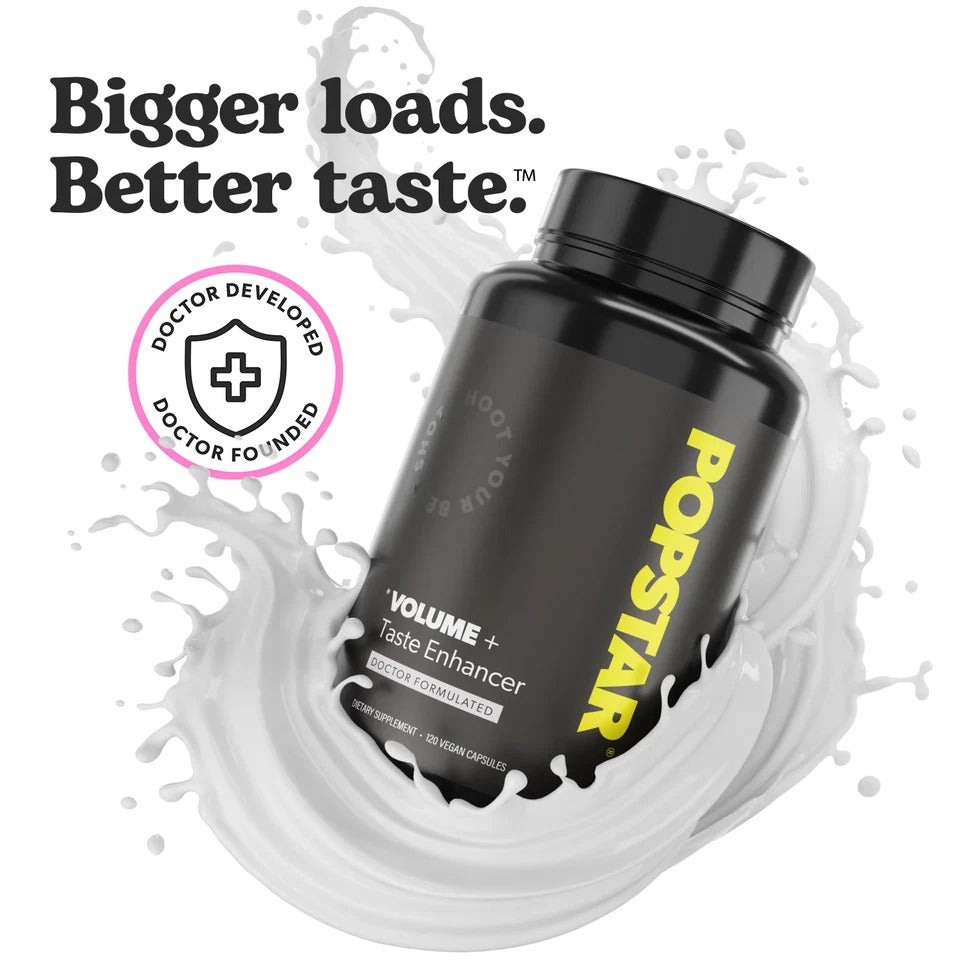 POPSTAR Semen Volume Supplement- 120 Capsules